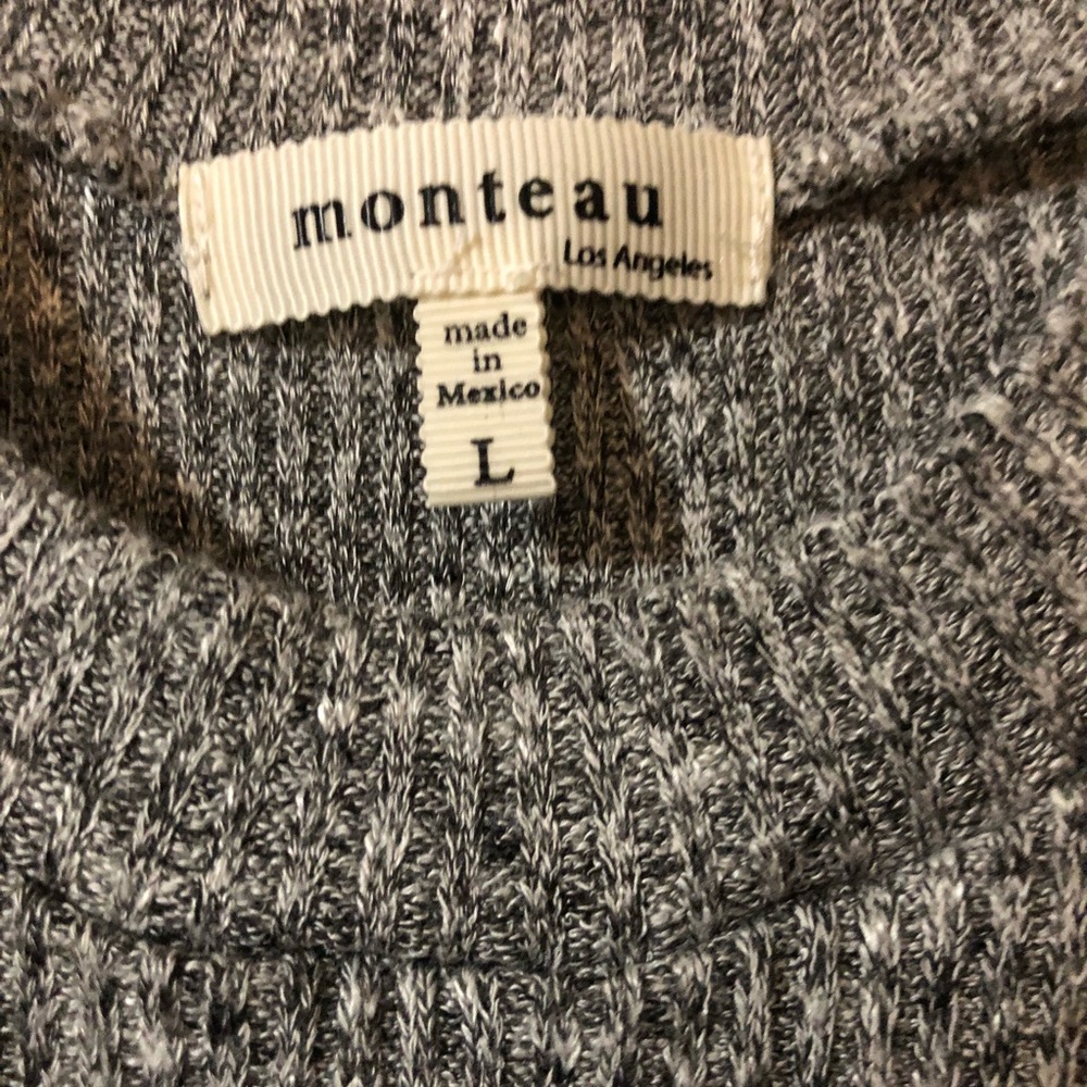 Gray Ribbed Tank Top - Picture 5 of 7